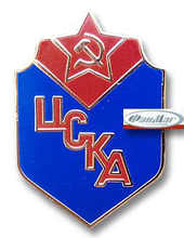 Значок ЦСКА (син)